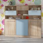 Кровать раскладная к стене с полками фото Roger +