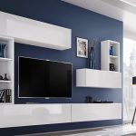 Белая мебель в гостиную под телевизор фото Blox BX1