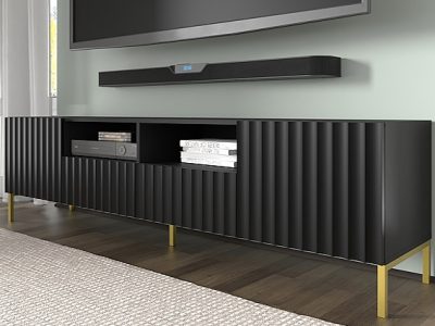 Длинная тумба под телевизор с местом для аппаратуры WAVE RTV 2D2S